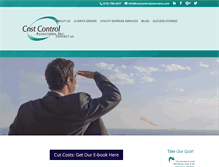 Tablet Screenshot of costcontrolassociates.com